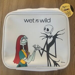 Wet n Wild Nightmare Before Christmas Makeup Bag Jack Sally Travel Case NWT